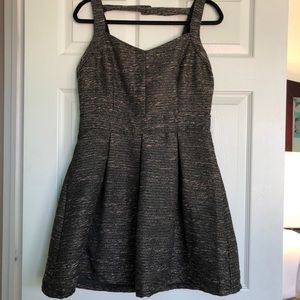 NWT Black + Gold Cocktail Dress
